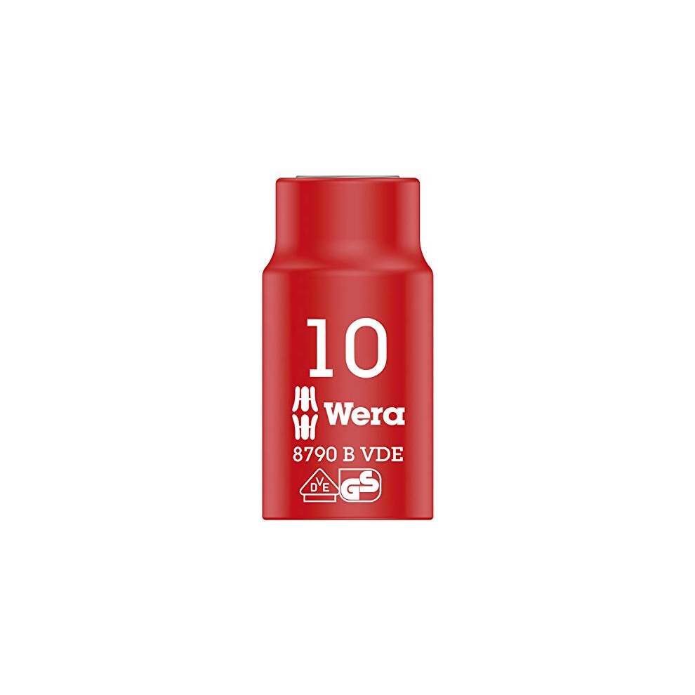 Wera 8790 B Zyklop Vde 3/8" Drive Socket, 10 X 46 Mm, 05004954001