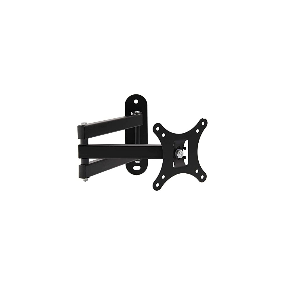 SHAFAH Tilt & Swivel TV Wall Mount Bracket, Fits for 10 13 15 17 19 20 21 22 23 24 25 26 Inch LED LCD Plasma Screen Monitor Max Load Capacity 22 lbs