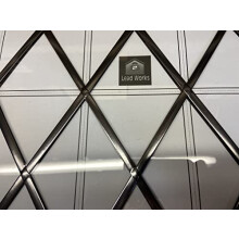 12mm Antique (Dark Silver) 5 metres Long, Self Adhesive Window Lead Strip, Free Window Lead Template, Application Tool and Instructions.