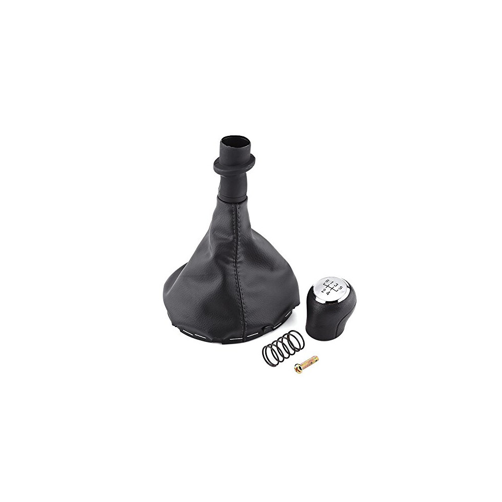 Gear Shift Knob Cap 5 Speed, 5 Speed Car Gear Stick Shift Knob Gearstick Lever Gator Gaiter Boot Kit For Transporter T5 / T6 (2003-2011) 707300140701