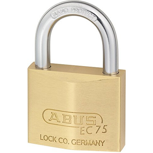 Abus 266386 75/40 SB Brass Padlock 1