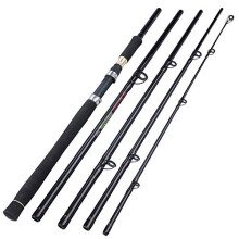 Carp Fishing Rod Carbon Fiber 10ft 5 Section Portable Carp Fishing Rod with Comfortable EVA Handle for Saltwater or Freshwater Carp Fishing - 5LH