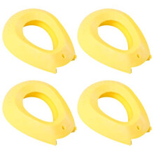 2 Pairs Silicone Ear Protectors Ear Cover Shield Hairdressing Dye Coloring Bathing Shower Caps Waterproof Ear Prtotection Earmuff for Hair Salon Spa