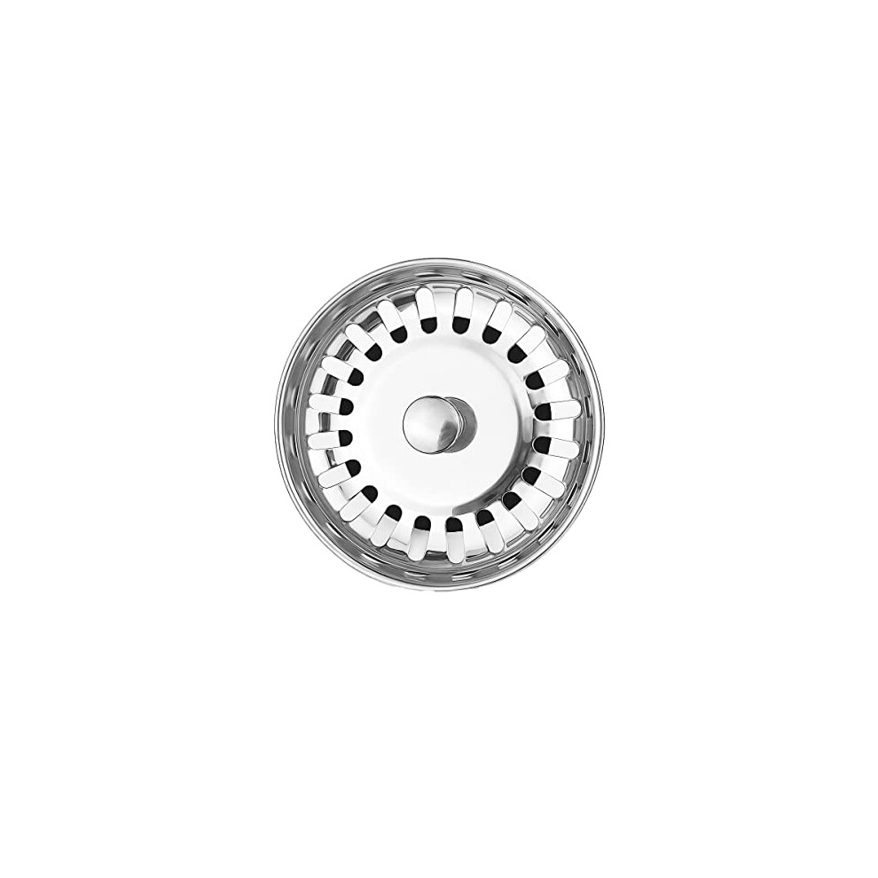 73Mm Kitchen Sink Strainer Plug, Strainer Waste Plug Stainless Steel Kitchen Sink Strainer Plug 6973939992552