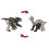 Jurassic World Transforming Dinosaur Toy, Indoraptor to Brachiosaurus, Massive Stretch Fierce Changers 16-Step 2 in 1 Figure 3