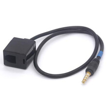 Headset Buddy RJ9 4P4C Female to 3.5mm Male Cell Phone Adapter Cable for Cisco, Avaya Telephone 40cm