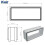 Fast Seal 220mm x 90mm Ducting Quick Fit Connector for Extending Rectangular Flat Pipes Together 2