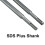 SDS Plus Hammer Chisel Set, 5PCS SDS Plus Tile Chisel and Concrete Chisel Set, Includes 3 Flat Chisel and 2 Point Chisel for Concrete, Brick, Cement, 3