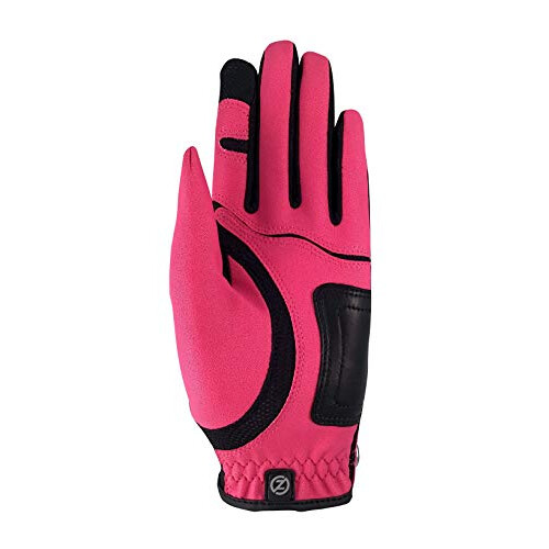 Junior Synthetic Left Hand Golf Gloves 2 Pack, One Size, Pink 1