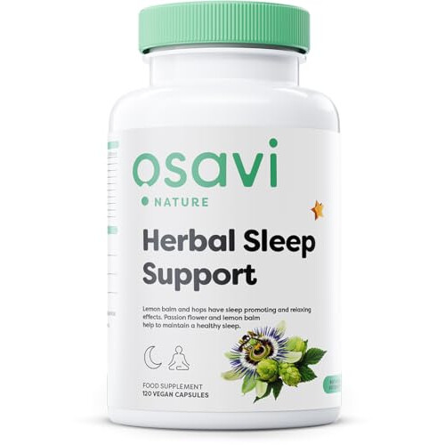 Herbal Sleep Support (Melatonin Free) - 120 Vegan caps