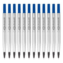 Rollerball Pen Refills | Fine Point | Blue QUINK Ink | 12 Count