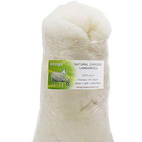Merino Wool Fiber (8oz)