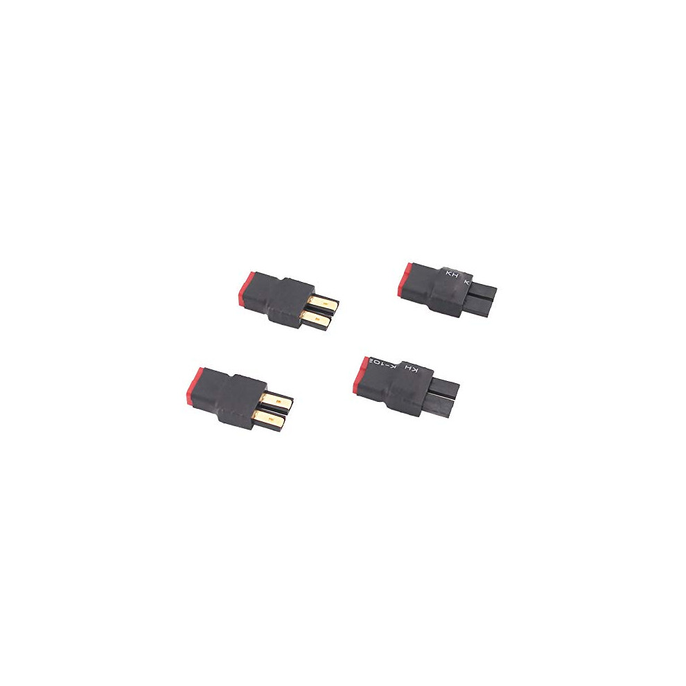 4Pcs Male Trx Traxxas To Female Deans Connector Adapter For Lipo Slash(Bdhi-17) 619191690466
