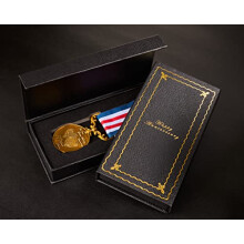 The Commemorative Coin Company Our 50th Golden Wedding Anniversary Medal in Presentation Case. Long/Distinguished Service and Bravery in the Field.