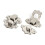 Tool Box Jewelry Gift Metal Buckle Box Silver Clasp 10 Pieces 2