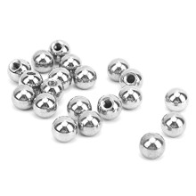 20Pcs Threaded Steel Ball,10mm Replacement Chromium Steel Balls M4 Threaded for Kossel 3D Printer Magnetic Ball Joint System