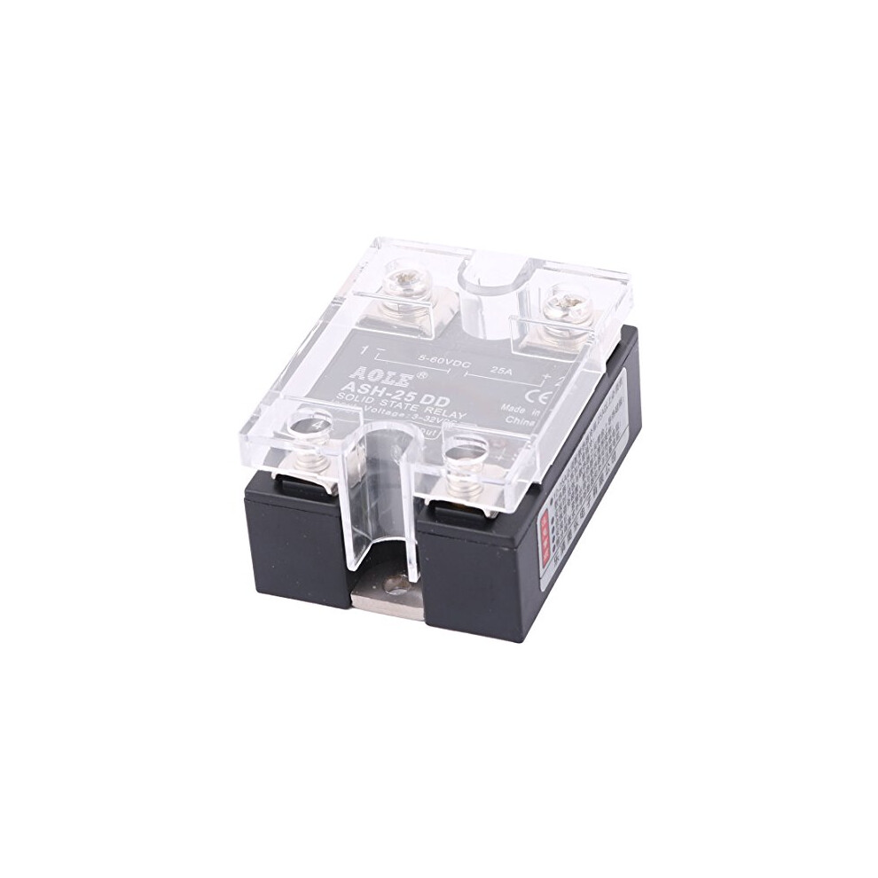 Ash-25Dd 4-32Vdc To 5-250Vdc 25A Single Phase Solid State Relay Dc-Dc Relay 709874028454