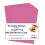Card Bright Pink A4 210gsm Pack 50 1