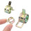 Petrol Hose Kit, Fuel Pipe, Vacuum Tube, 2 Metre Fuel Line + 2PCS 6 mm / 8 mm Petrol Filter + 10PCS Hose Clips (Style 1) 3