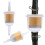 Petrol Hose Kit, Fuel Pipe, Vacuum Tube, 2 Metre Fuel Line + 2PCS 6 mm / 8 mm Petrol Filter + 10PCS Hose Clips (Style 1) 5