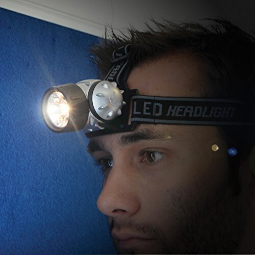 Silverline LED Krypton Head Light 6 LED (868718) 1