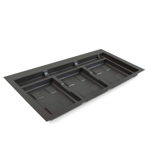 Drawer System, Cut Waste Sorting bin, Base for 90cm Cabinet (836x482mm), Grey