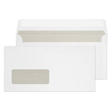 TS-130001 DL Purely Everyday Self Seal Envelope, 80gsm, 110mm x 220mm, White, Pack of 1000