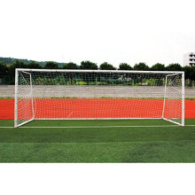 Football Replacement Net, Soccer Goal Net Standard Size 5/7/11 for Feild Match (Color : White, Size : 24 * 8ft-11 People) Sportnet Football Supplies