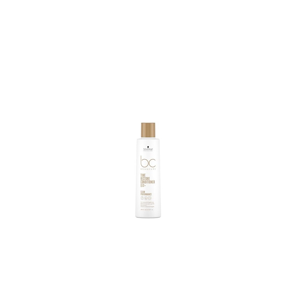 Schwarzkopf Bc Bonacure Time Restore Conditioner Q10+ 200Ml - Mature Hair Conditioner