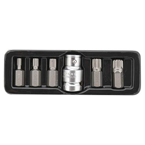 Bitsatz - YATO - SPLINE - 6 Teile - 1/2" Antrieb - SPLINE-Bits