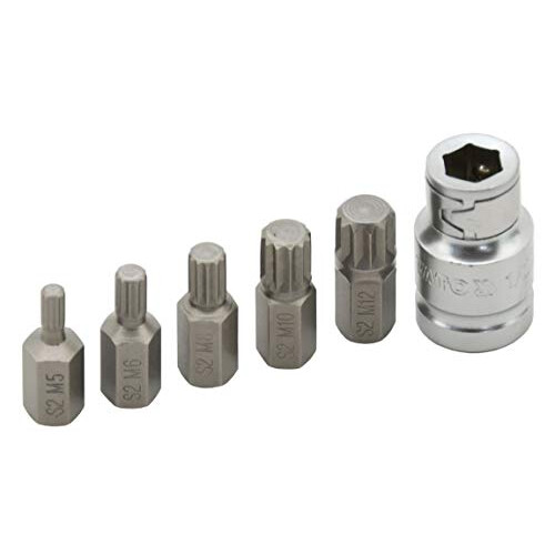 Bitsatz - YATO - SPLINE - 6 Teile - 1/2" Antrieb - SPLINE-Bits 2