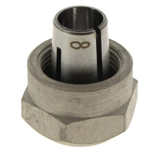Pinza de sujeción 8 mm con tuerca de sujeción (Hexagonal), OFE (631946000)