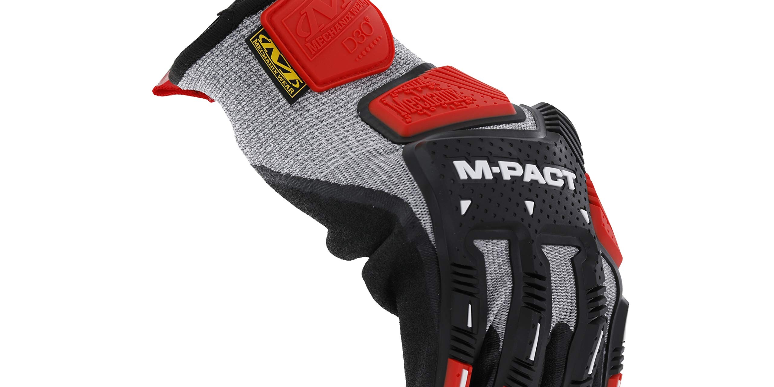 Mechanix Wear M-Pact Knit CR5A5 Handschoenen - Grijs/Zwart