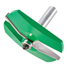 CraftPro Bearing Guided Bevel Panel Raiser Router Cutter Bit, 1/2 Inch Shank, 12.7mm Cut Diameter, Tungsten Carbide Tipped, C170X1/2TC