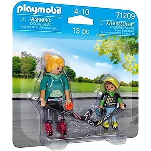 PLAYMOBIL JOUEURS DE ROLLER HOCKEY