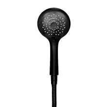Triton 8000 Series Five Spray Pattern Shower Head - Matte Black