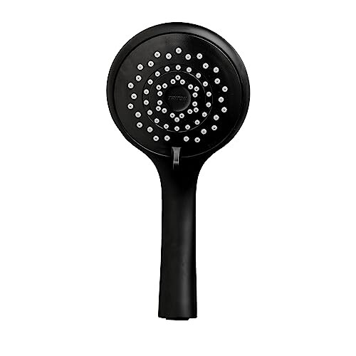 Triton 8000 Series Five Spray Pattern Shower Head - Matte Black 1