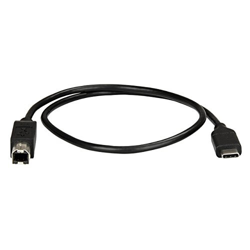 StarTech.com USB C to USB B Printer Cable - 1.6 ft / 0.5m - USB C Printer Cable - USB C to USB B Cable - USB Type C to Type B (USB2CB50CM) 2