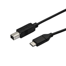 USB C to USB B Printer Cable - 1.6 ft / 0.5m - USB C Printer Cable - USB C to USB B Cable - USB Type C to Type B (USB2CB50CM)