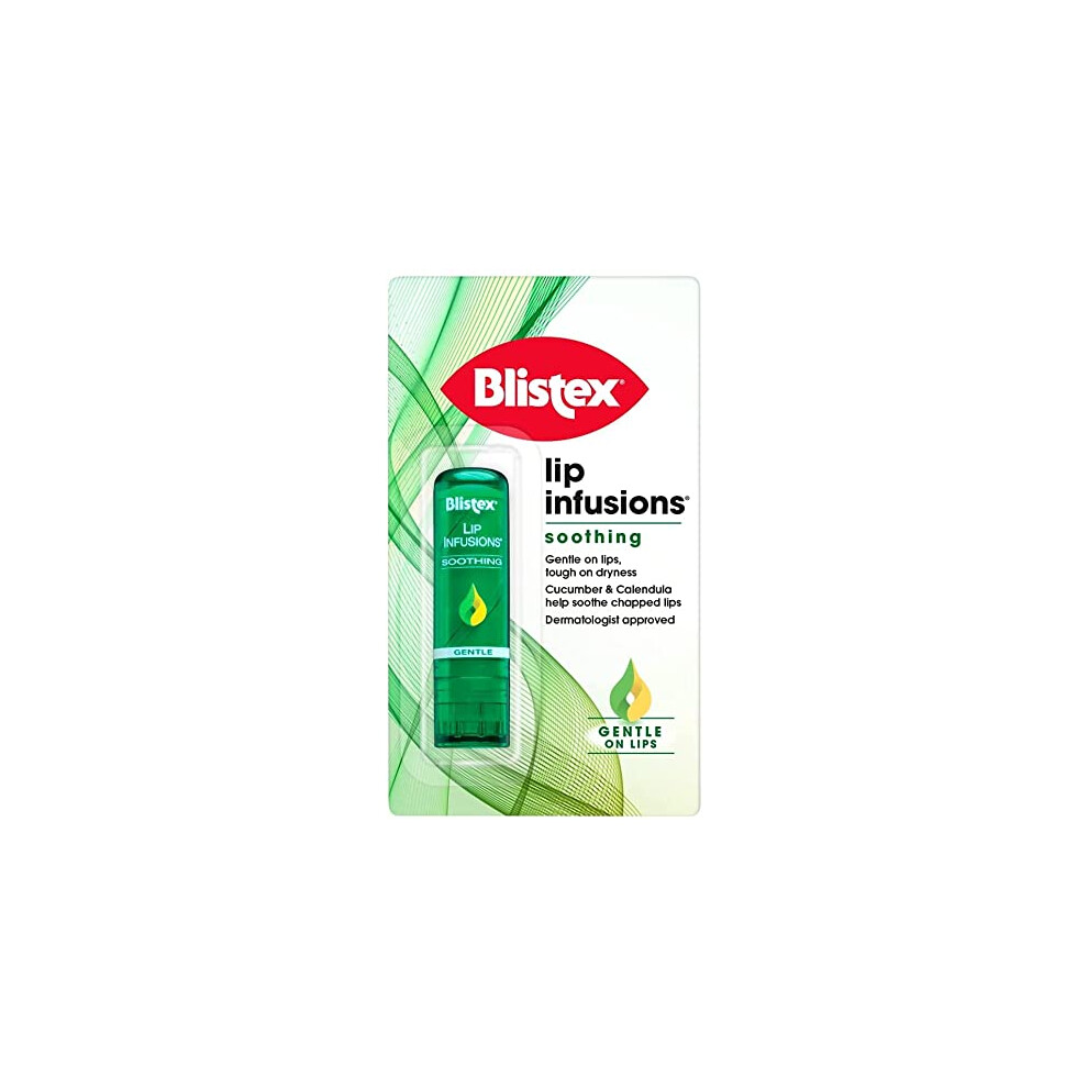 Blistex Orange Lip Infusions Restore Lip Balm 2 Pack; Helps Soothe Dry And Chapped Lips; Coconut Oil And Natural Beeswax Infused Lip Care; Pack Of 2,