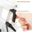 Adjustable Replacement Tool Rest Sharpening Jig for 6 inch or 8 inch Bench Grinders and Sanders BG,Made in Taiwan 3