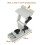 Adjustable Replacement Tool Rest Sharpening Jig for 6 inch or 8 inch Bench Grinders and Sanders BG,Made in Taiwan 6