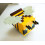 Minecraft Yellow Bee Figural Mood Light | 5 Inches Tall 5