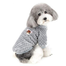 Small Dog Jumper Puppy Sweater Coat Winter Warm Fleece Pullover for Dogs Boy Girl Super Soft Pet Clothes Apparel Chihuahua Cat Outwear for Cold