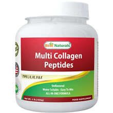 Best Naturals, Multi-Collagen-Peptide, Geschmacksneutral, 1 Pfund (454 g)