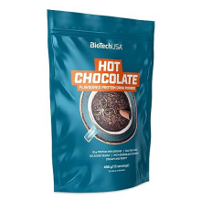 Hot Chocolate, Flavoured Drink Powder with whey Protein, Milk Protein and sweeteners, 450 g, Chocolate