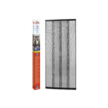 tesa Insect Stop - Extendible ALU Louvre Door - Insect Screen Curtain with Slats - For Balcony and Patio Doors with Telescopic Function - Easy,