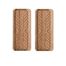Tacos DOMINO de madera de sipo D 10x50/85 MAU