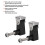 Spotlights Bracket, 2Pcs Aluminum Alloy Black Motorcycle Modified LED Spotlights Bracket Holder ATV UTV Light Bar Mounts Mounting Bracket Mini Bar 2