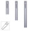 Hama PVC Kabelkanal Halbrund 100/3,5/0,9cm Grau 4